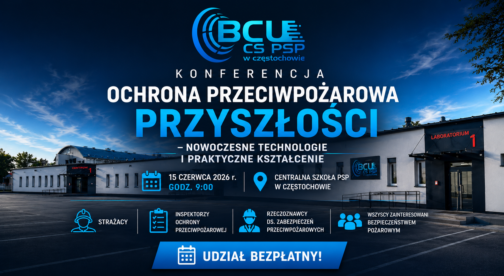 Konferencja „Ochrona przeciwpożarowa przyszłości – nowoczesne technologie i praktyczne kształcenie”